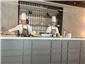 chefs in lounge area